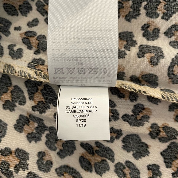 Banana Republic Factory animal print dress NWT - Picture 4 of 4